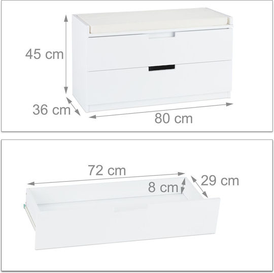 Mobilier Hol cu Bancă 80x36x45 cm