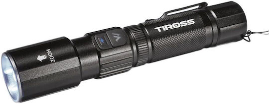 Tiross Led Flashlight 1000 Lm Rechargeable Ts1890