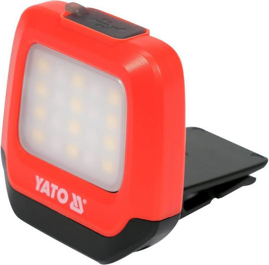 Yato Lanternă Frontală LED IP54 cu Luminozitate Maximă 200lm Negru