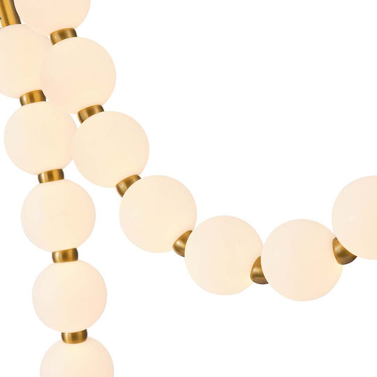 Eurolamp Trea Bronze LED Ceiling Light with Warm White Light 90x189x189cm