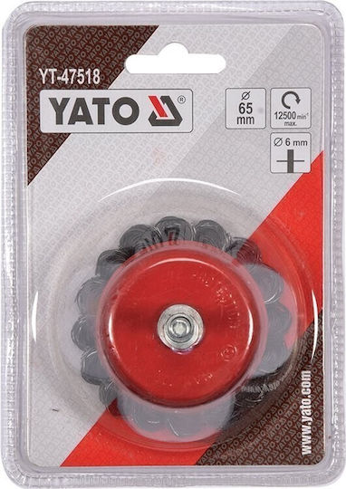 Yato YT-47518 Perie de sârmă pentru unghiular 65mm