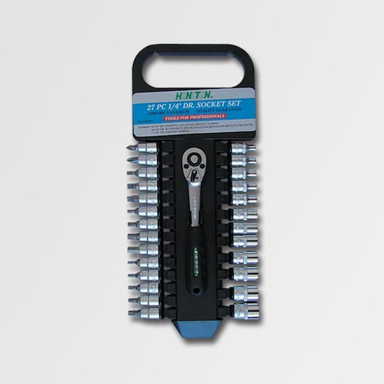 Honiton Key Set 27 Pieces 1/4" 1127
