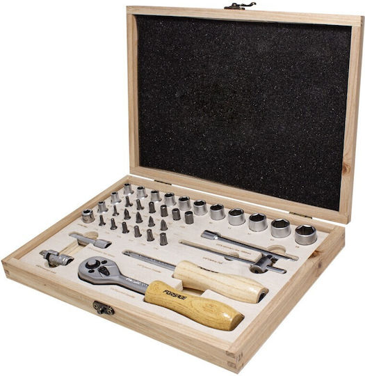 Rockforce Ratschen- & Steckschlüssel-Sets 1\4"