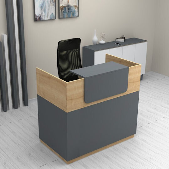 Megapap Lemmon Büroempfang mit Abmessungen L120xB70xH110cm