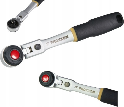 Proxxon Adjustable Ratchet 1/4" with 90 Blades