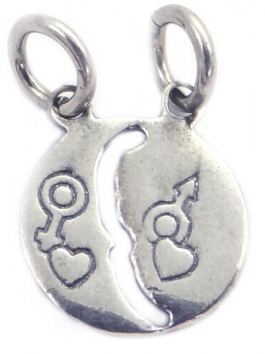 Alista Home Charm Lună din Argint cu Zircon