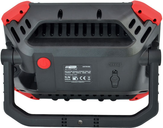 AWTools Φωτισμός Εργασίας Επαναφορτιζόμενος LED IP65 με Φωτεινότητα έως 5200lm