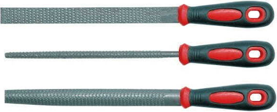 Vorel Wood Rasps 200mm 3pcs File Wood Round with Handle