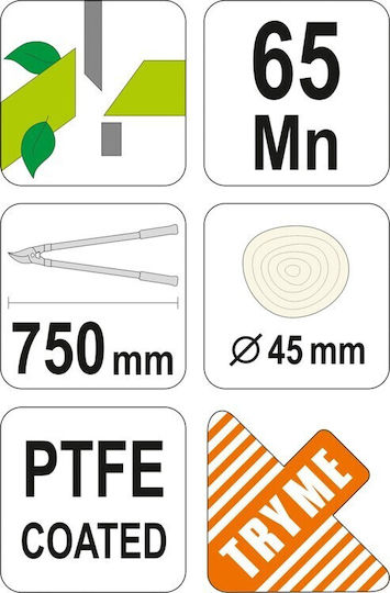Flo 99111 Ψαλίδι Κλάδου 75cm για Κλαδιά έως 45mm