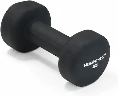 MegaFitness 94172 Βαράκι από Νεοπρένιο 1 x 4kg