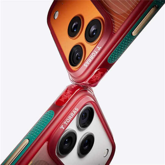 Torras Ostand Rückseite Mehrfarbig Für iPhone 17 Pro Max