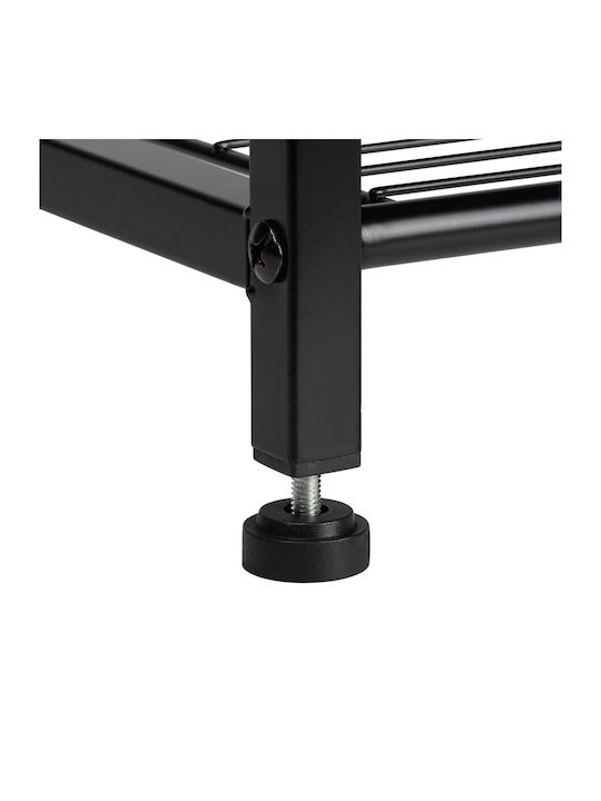 Vilde Metall Schuhorganisatoren aus Bambus 60x30x57cm