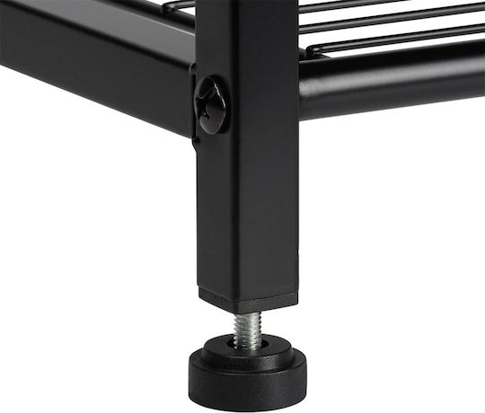 Vilde Metall Schuhorganisatoren aus Bambus 60x30x57cm