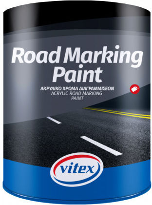 Vitex Road Marking Paint Farbe zur Straßenmarkierung Acryl White 750ml 1kg