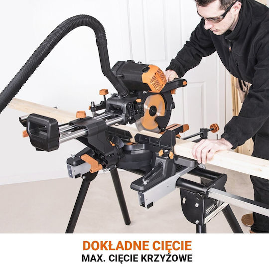Evolution Kapp- und Gehrungssäge Elektrisch 2000W Scheibendurchmesser 255mm