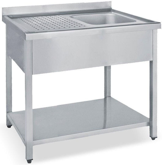 Bambas Frost Λάντζα Offen Dreifach LA3-180 mit 3 Trögen 40x40x25cm 180x70x85cm