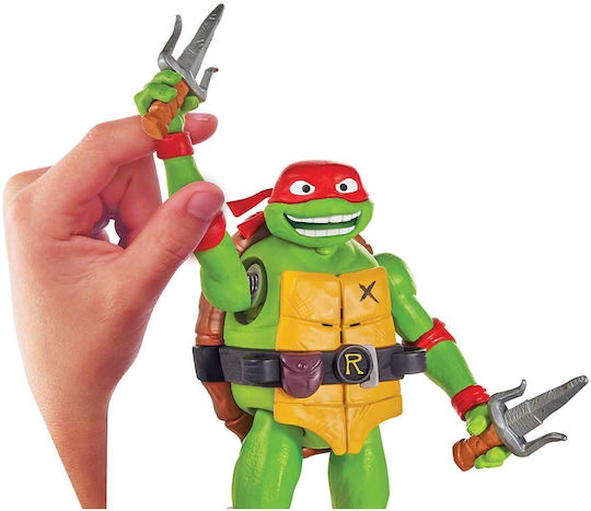 Action Figure Mutant Mayhem Ninja Shouts Teenage Mutant Ninja Turtles with Sounds for Ages 3+ 14cm