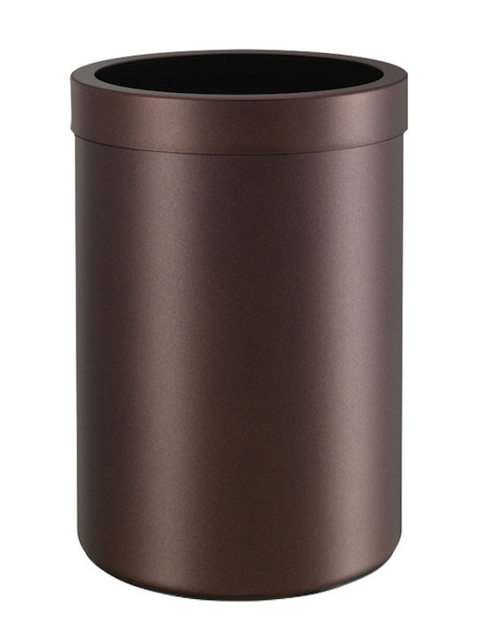 Sanco Metallic Bathroom Bin 12lt Bronze