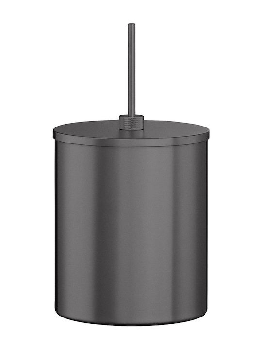 Sanco Metallic Bathroom Bin 5lt Brown