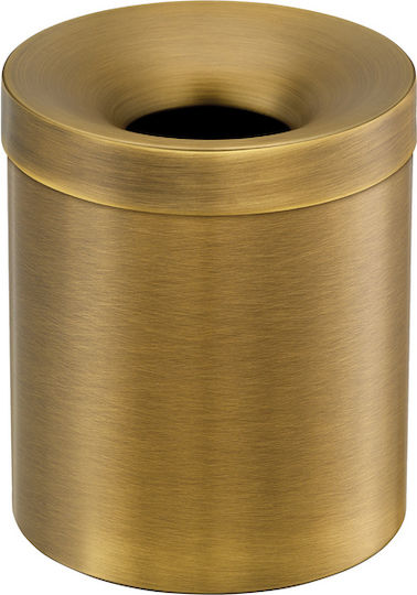 Sanco 90650-A75 Metallic Bathroom Bin 5lt Brown