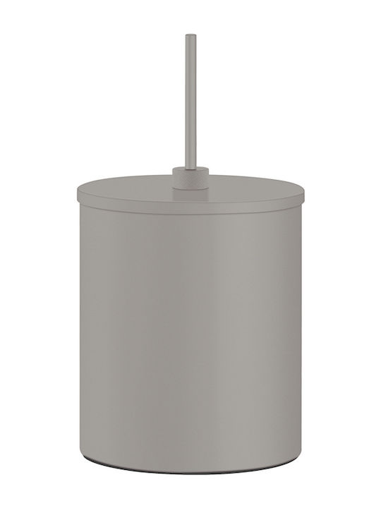 Sanco Metallic Bathroom Bin 5lt Brown