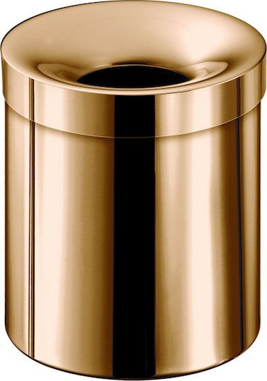 Sanco 90650-A75 Metallic Bathroom Bin 5lt Brown