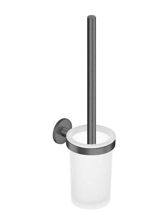 Sanco Metallic Brown Bathroom Toilet Brush