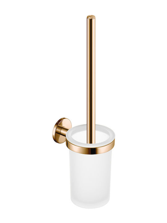 Sanco Metallic Brown Bathroom Toilet Brush