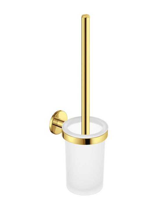 Sanco Metallic Brown Bathroom Toilet Brush