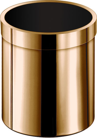 Sanco Metallic Bathroom Bin 5lt Bronze