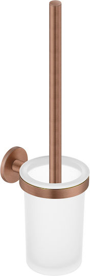 Sanco 91595-M118 Glas Toilettenbürste Badezimmer Grau