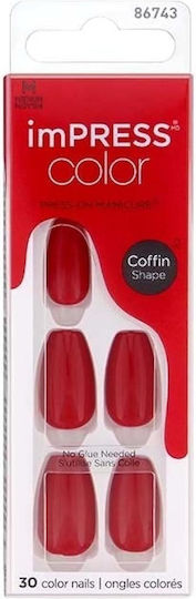 Kiss Nagelspitzen in Rot Farbe 867435