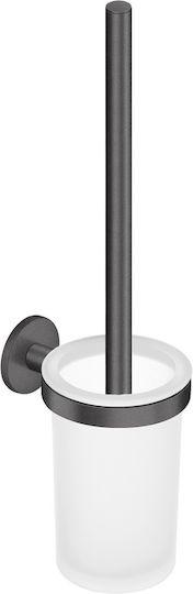 Sanco Glas Toilettenbürste Bad Bronze