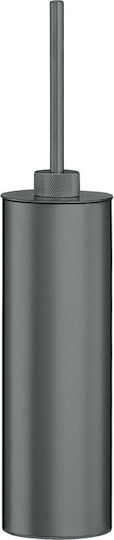 Sanco 190024-A03 Metallic Silver Bathroom Toilet Brush