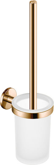 Sanco Glass Bronze Bathroom Toilet Brush