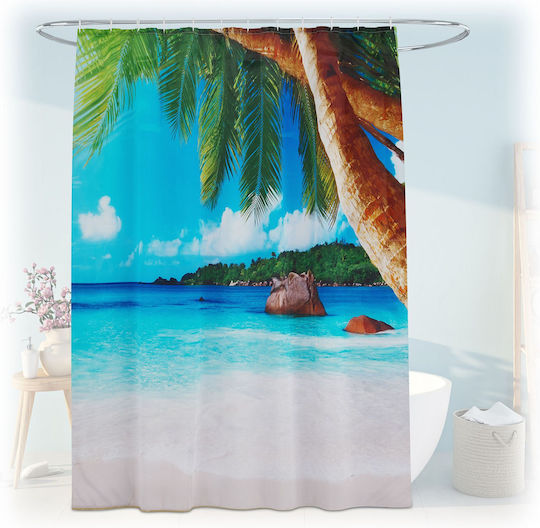 Relaxdays Κουρτίνα Υφασμάτινη 200x180cm
