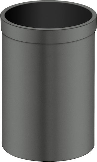 Sanco 90664-A75 Metallic Bathroom Bin 12lt Brown