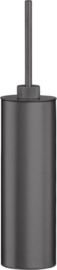Sanco 190024-M116 Metallische Toilettenbürste Badezimmer Schwarz