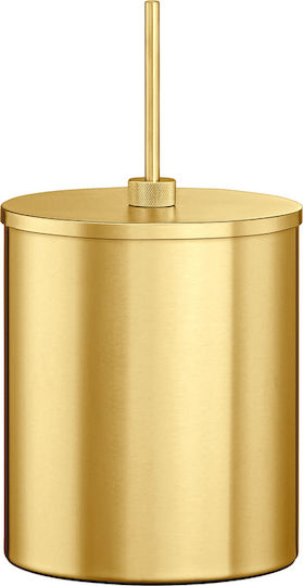 Sanco 190025-A75 Metallic Bathroom Bin 5lt Brown