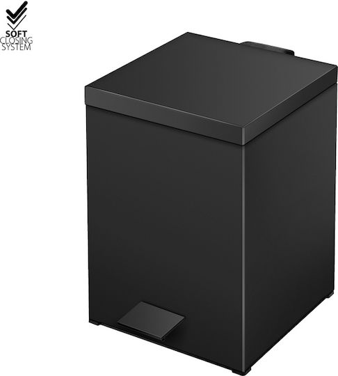 Sanco Metallischer Badezimmer Behälter Soft Close 5lt Bronze