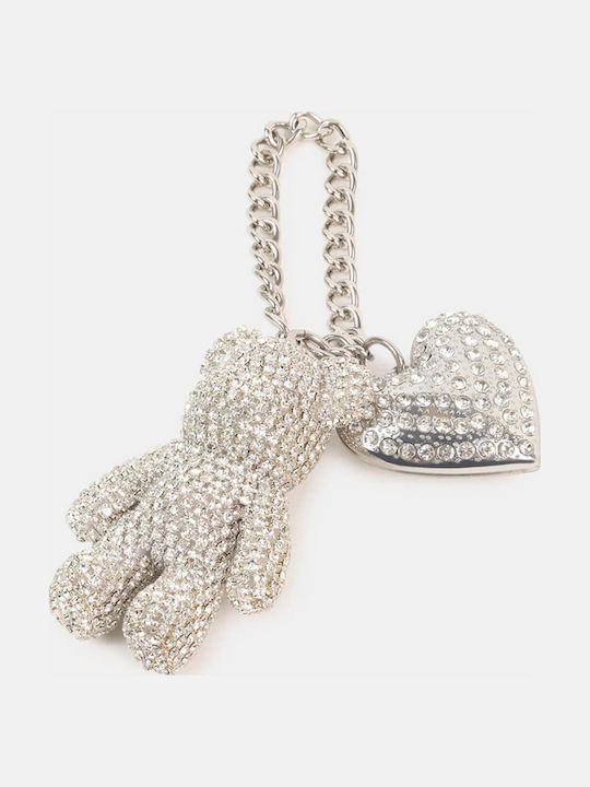 Steve Madden Дамски Чармове За Чанта Teddy Pack Металик 0186000024