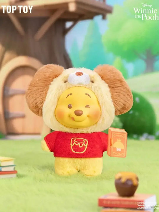 Plushy Keychain Disney Winnie Pooh Storybook Series Vinyl Plush Blind Box 1pc 1pc Random Selection