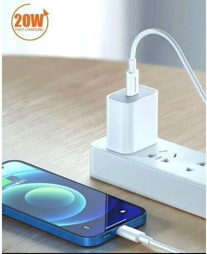 Usb Type-c To Iphone Data Cable Flippy Wuw-x181 20w 1 M White
