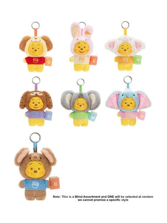 Plushy Keychain Disney Winnie Pooh Storybook Series Vinyl Plush Blind Box 1pc 1pc Random Selection