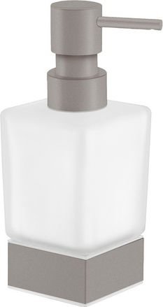 Sanco Bathroom Dispenser Γυάλινο Γκρι