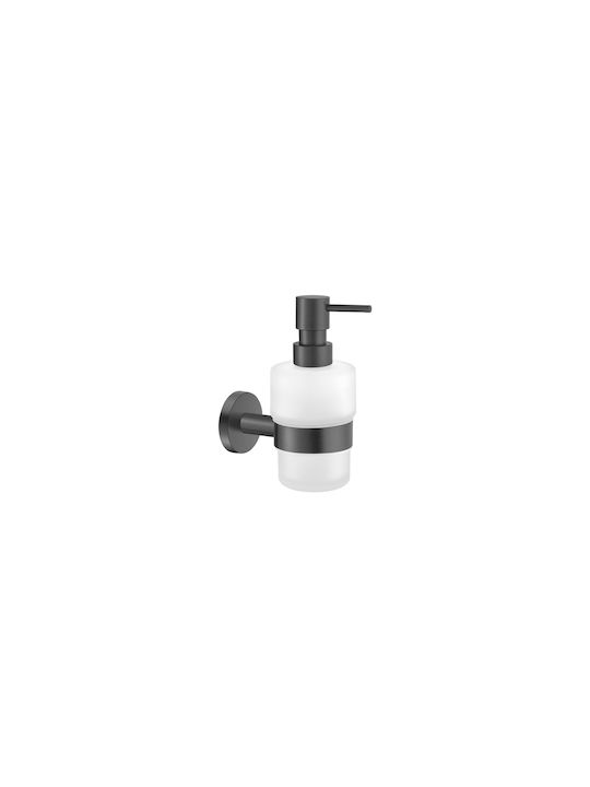 Sanco Ergon Επιτοίχιο Dispenser Γυάλινο Γκρι
