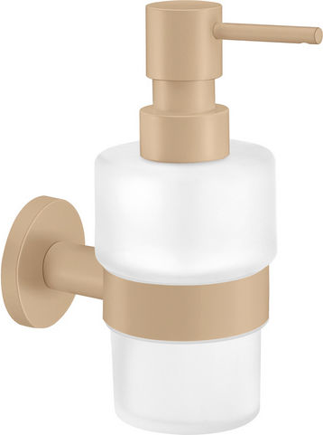 Sanco Ergon Wandmontierter Spender Glas Grau