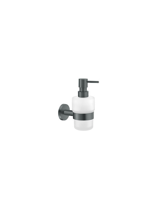 Sanco Ergon Επιτοίχιο Dispenser Γυάλινο Γκρι