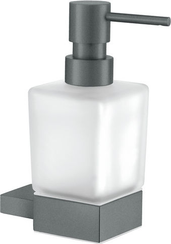 Sanco Monogram Wandmontierter Glasspender Graufarbe