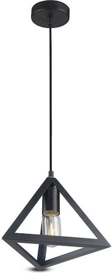 V-TAC Pyramid Hängelampe Schwarz 25x19x125cm V-TAC Pyramid Hängelampe Schwarz 25x19x125cm